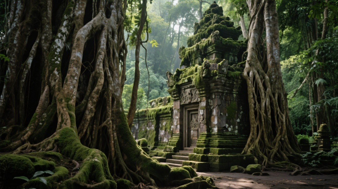 The Sacred Monkey Forest Sanctuary in Ubud, Bali