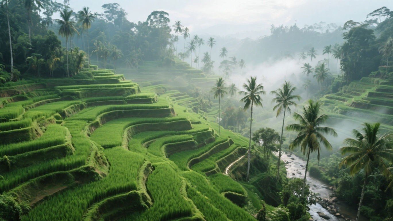 Tegallalang Rice Terraces near Ubud, Bali